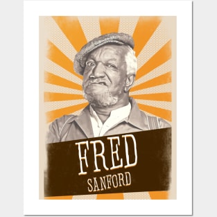 Vintage Aesthetic Fred Sanford 90s Posters and Art